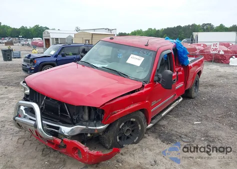 2005 GMC Sierra 2500Hd Slt из США, поврежденный, VIN 1GTHK23245F865547